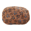 Brown Deluxe Pet Dog Puppy Cat Warm Soft Bed House Plush Cozy Nest Mat Pad