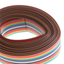 Dupont Line 2M 1.27mm Pitch 16 Pin Flat IDC Ribbon Extension Cable Wire  Z