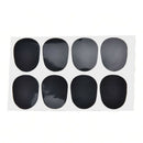 0.8mm 8pcs rubber saxophone sax clarinet mouthpiece pads patches cushions ME