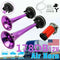 12V 178dB Super Loud Air Horn Dual Trumpet Compressor Train For Car Truck A Y3B7