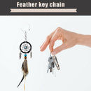 Mini Dreamcatcher Car Pendant Windbell Feather Decoration Keyring Adornment