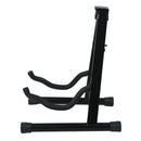 190mm Folding Tripod Stand holder Acoustic Guitar Electric Bass Black