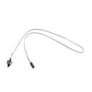 10Pcs 2Pin SW PC Restarting Power Cable on/off Push Switch Button Wire