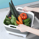 Plastic Camping Travel Foldable Wash Basin Collapsible Dish Basket Newest Useful