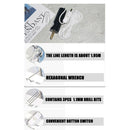 Portable Mini Electric Hand Drill Kit for Silicone Epoxy DIY Jewelry  #