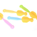2Pcs Baby Teat Cleaning Feeding Bottle Brushes 360 Degree Rotating Sponge BX