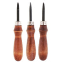 3pcs Leathercraft Edge Skiving Beveler Leather Craft Keen Edge Cutting Tools