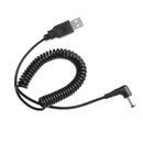 1.5m USB 2.0 Male to 5V DC Power 5.5mm x 2.1mm Barrel Adapter Connector Cable LJ