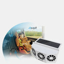 Car Fan Ventilation Solar Car Three Hood Auto Exhaust Fan Radiator Solar Ca