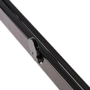 2 Sets Metal Purse Wallet Frame Bar Edge Strip Clasp Edge with Screws 19cm