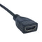 HDMI Male to HDMI Female Spring Cable Line Connector for 1080p HDTV PC Tablet