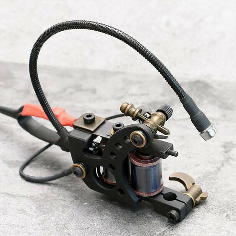1X Adjustable Flexible Mini Tattoo Machine Supply Mounted LED Light Lamp To  Gw
