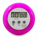 Purple/white Digital Electronic Magnetic Kitchen Timer X3J1