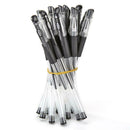 20pcs 0.5mm Neutral Black Refill Gel Pens Office School Supply Stationery