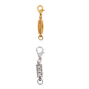 10Pcs Ridged Spiral Magnetic Lobster Clasps for Jewelry Necklace Bracelet