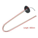 1X(Car Fuel Tank Stand Pipe Metal For Webasto Eberspacher Heater 60Cm Long