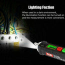 12-1000V AC/DC Non-Contact LCD Electric Test Pen Voltage Detector O7O8 Test J1A2