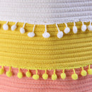 Foldable Nordic Style Environmentally Friendly Material Cotton Thread Laund
