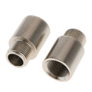 1 Pair O2 Oxygen Sensor Adapter Spacer Extenders Bung Isolator M18x1.5 38mm