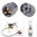 1LB Small Gas Tank Adapter Camping Propane Input Lindal Output Stove Adapter 1Pc