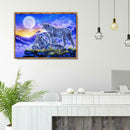 5D DIY Full Drill Diamond Painting Cross Stitch Embroidery Kit (Tiger04)