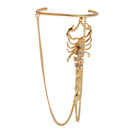 Scorpion Spiral Upper Arm Cuff Armlet Armband Bangle Bracelet Armlet Punk