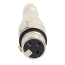 1/4" XLR Female To Female Jack For Headphone Microphone Mic Amplifier Parts