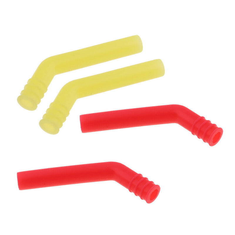 4Pieces RC Exhaust Tube Extension Muffler for 1:8 1:10 Scale Nitro Power RC