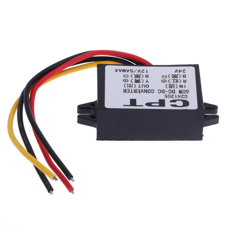 Car Converter 24V To 12V 5A 60W Step Down Module DC To DC Buck Module