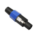 NL4FC Locking 4-pole Cable Plug Stereo Audio Plug Jack Speaker Connector