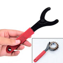 adjustable bicycle bike cycling  bottom bracket axis wrench repair tool  _ Kw