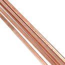 10pcs Low Temperature Flat Soldering Rods for Welding Brazing Repair 3x1.3x400mm