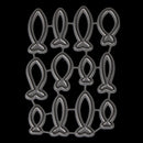 Fish school Metal Cutting Dies For DIY Scrapbooking Card Paper AlbumJR