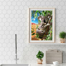 Cute Koala 5D DIY Full Round Drill Diamond Painting Art Mosaic Kits (B982)