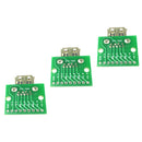 3PCS DIY USB 3.0 Female Socket To DIP Board Module 9pin Adapter Converter