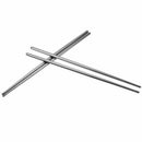 22.5 cm Korean styles Chinese chopsticks luxury stainless metal steel Reu M9R0