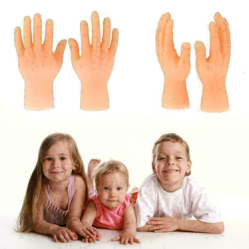 Novelty Funny Set Of Two Finger Hand Finger Puppets A4Y1 G3U8 D0W1 C7P0 Y1Y6