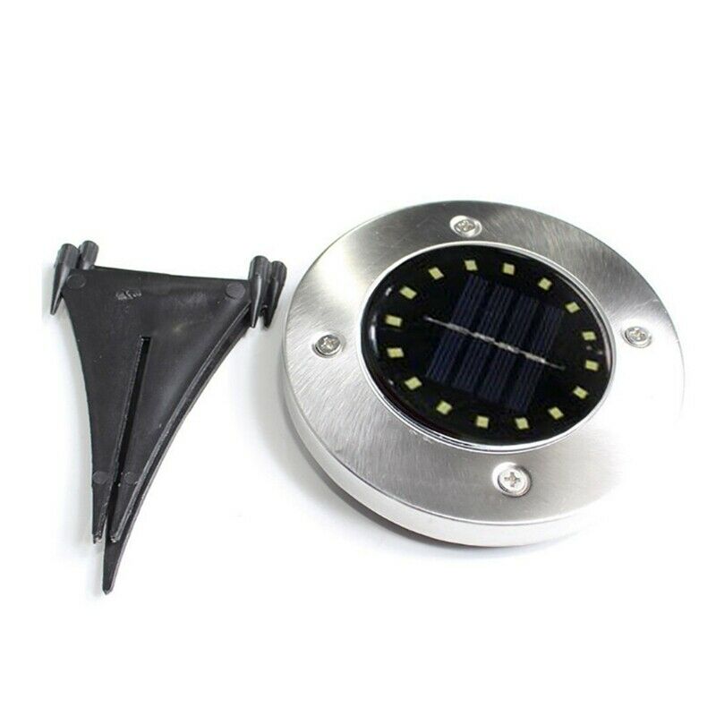 Solar Power Buried Light Ground With 16Led 2V/100Ma Lamp Outdoor Path Garde