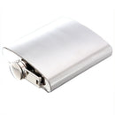 Stainless Steel 6oz Hip Flask Screw Cap for Whisky Alcohol I7I5