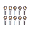 10Pcs Metal M3 Link Tie Rod End Ball Joint for 1/10 RC Car Crawler AXIAL SC
