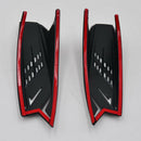 2pcs Black Unisex Mohawk  Horns Accessories Racing Dirtbike With Tapes