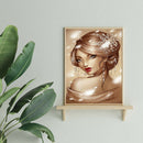 5D DIY Diamond Painting Full Round Drill Women Cross Stitch Embroidery Kits