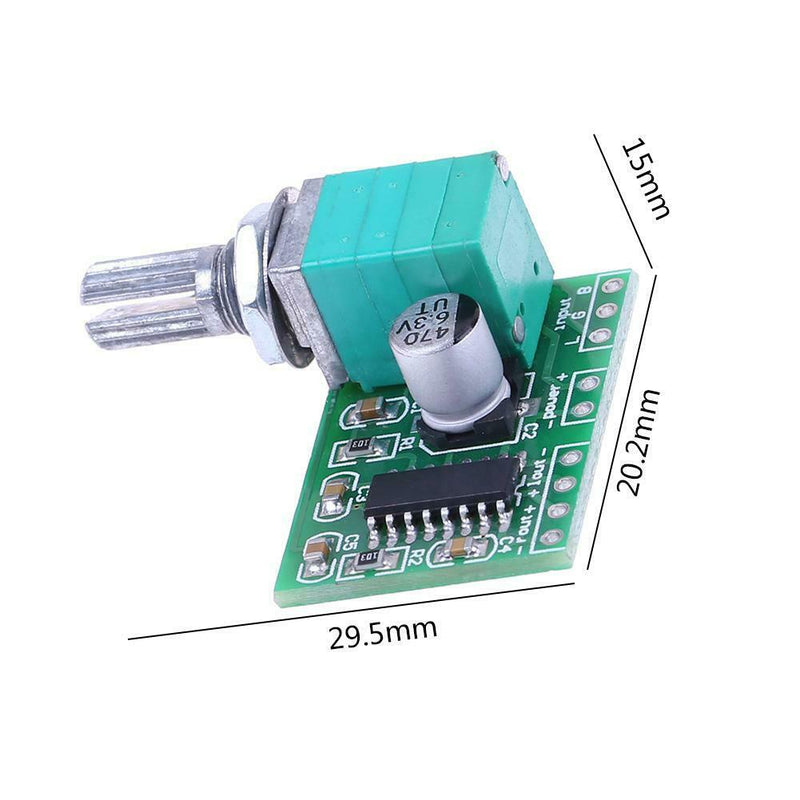 Mini DC 5V PAM8403 Audio Amplifier Module Board with Potentiometer Switch