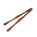 10" Wood Salad Ice Cake Tong BBQ Cooking Serving Food Clip Clamp