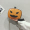 Cartoon Cute Pumpkin PU Leather Women Chain Shoulder Crossbody Bag (Yellow) SN9F