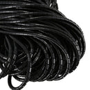 10.8M 35.4Ft PE Polyethylene Spiral Cable Wire Wrap Tube Black 4mm G9V9