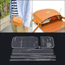 6pcs Clear Acrylic Leather Handbag Purse Template Stencils DIY Leathercraft