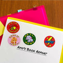 500Pcs/roll Cute Animals Reward Stickers Kids Motivational Students StickSEAU