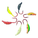 6Pcs Fishing Lures Bait Round Jigs Head Mix Lead Saltwater Jig Hook-Fish H9G9