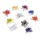 300pcs Calabash Safety Pin Pear Gourd Shape Coilless Tags Fastener Crafts